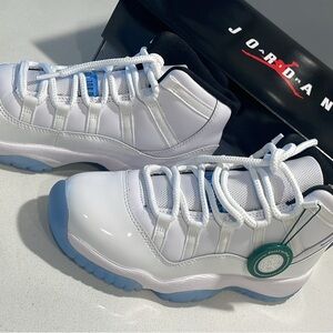 Jordan Retro White and Light Blue High-Tops